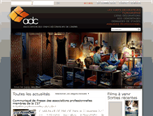 Tablet Screenshot of adcine.com